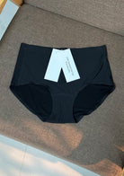 HSIA Sandwich Air Cup High Waist Seamless Ice Silk Invisible Underwear - HSIA