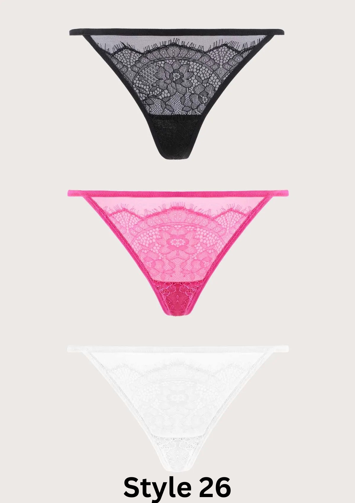 Gift Set - 3-Piece Panty Collection - HSIA