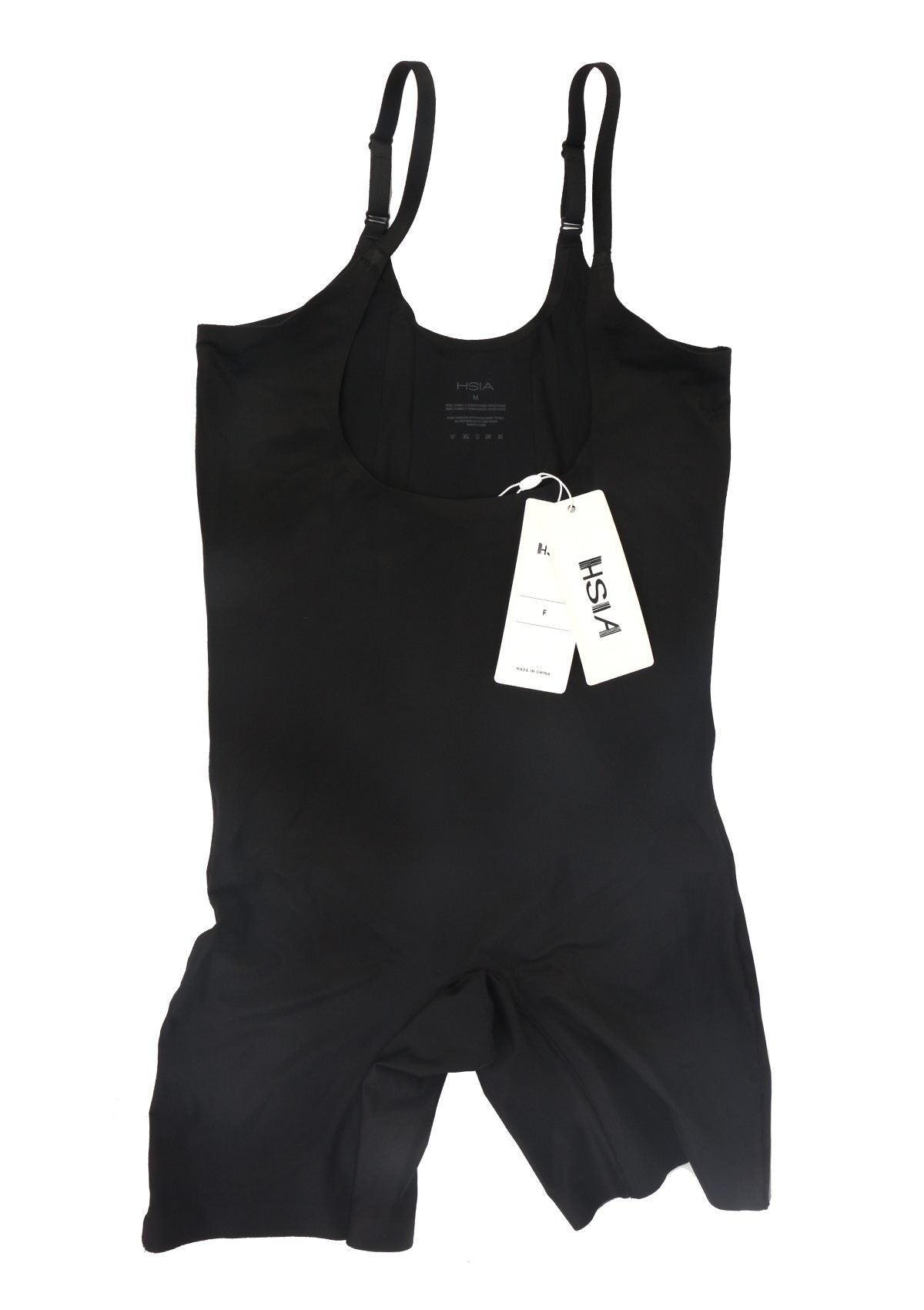 HSIA—Songful Seamless Mid-Thigh Bodysuit Tummy Control Shapewear Sculpting Body Shaper - HSIA