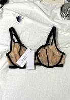 HSIA Sandwich Air Cup Punk Chic Strappy Unlined Balconette Everyday Bra - HSIA
