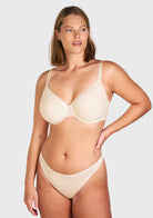 AirMesh Lace Detail Sexy Soft Mesh Thong - HSIA