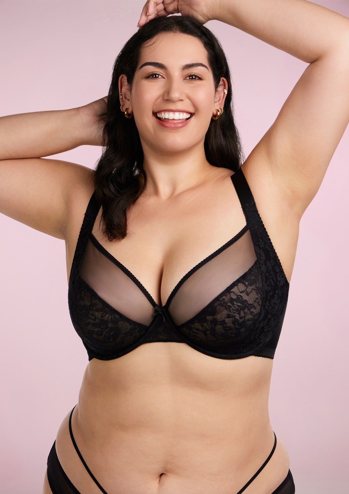 Azalea Champagne Lace Unlined Underwire Bra - HSIA