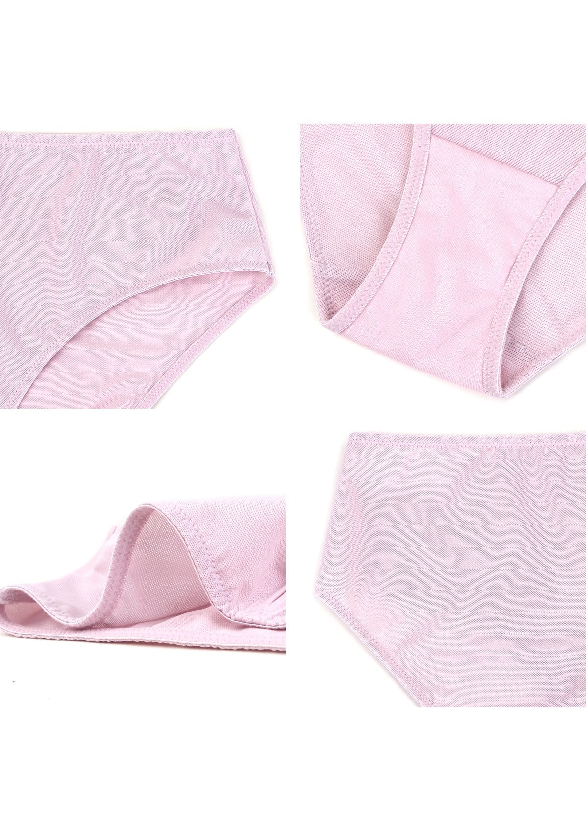 Bella Smooth Sheer Mesh Bikini Underwear - HSIA