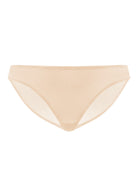 Billie Smooth Beige Sheer Mesh Bikini Underwear - HSIA