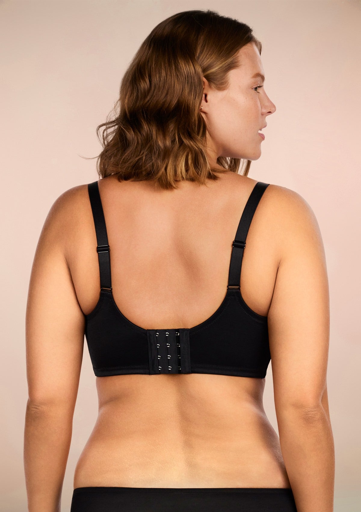 Billie Cross Front Strap Smooth Sheer Mesh Underwire Bra - HSIA