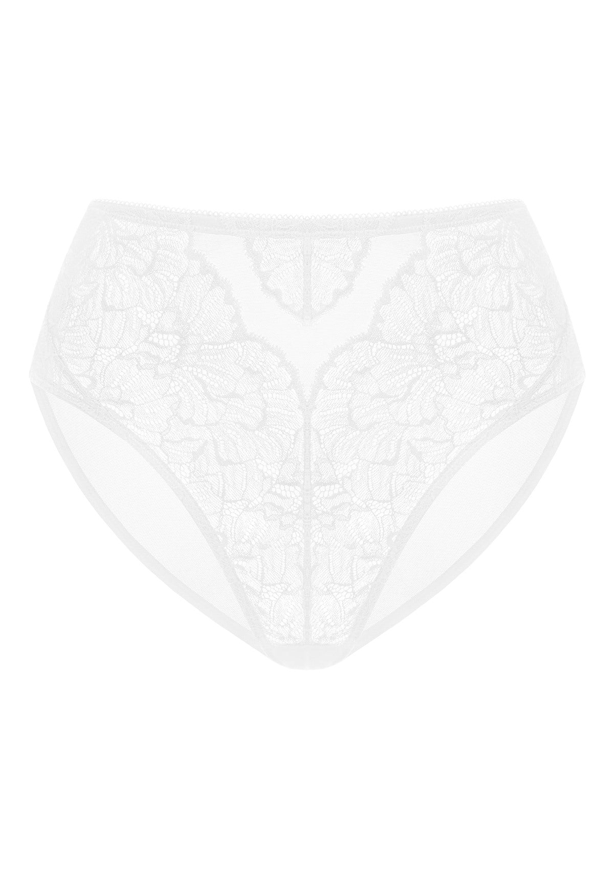 Blossom High-Rise Lace Brief Underwear - HSIA