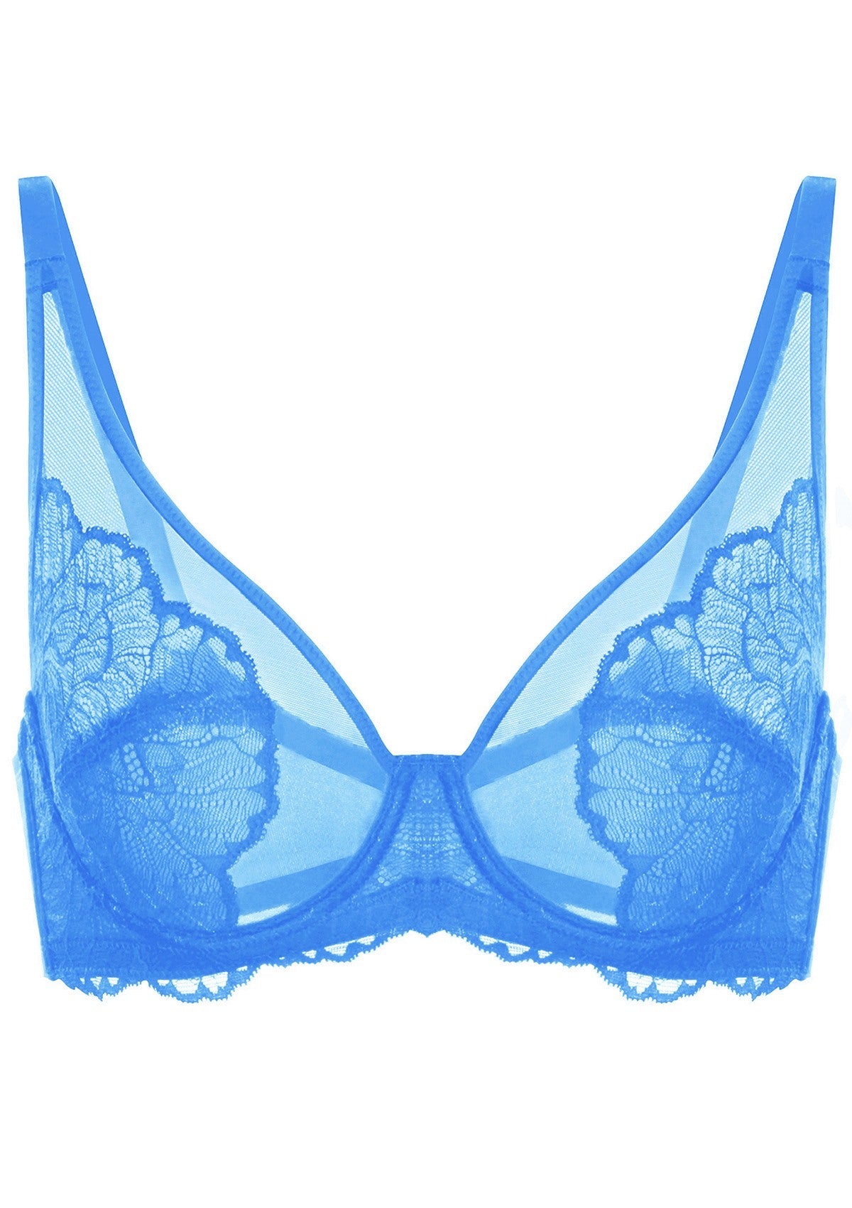 HSIA Blossom Pink Unlined Lace Bra - HSIA