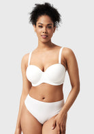 Classic Comfort Multiway Lightly Padded Underwire Strapless Bra - HSIA