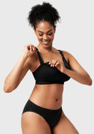 ComfyCare Seamless Full Coverage Wireless Padded Nursing Maternity Bra - HSIA