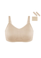 ComfyCare Seamless Full Coverage Wireless Padded Nursing Maternity Bra - HSIA