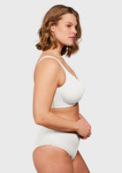 (Cardi B recommends)CoolComfort Smoothing Unlined Minimizer Underwire Bra - HSIA