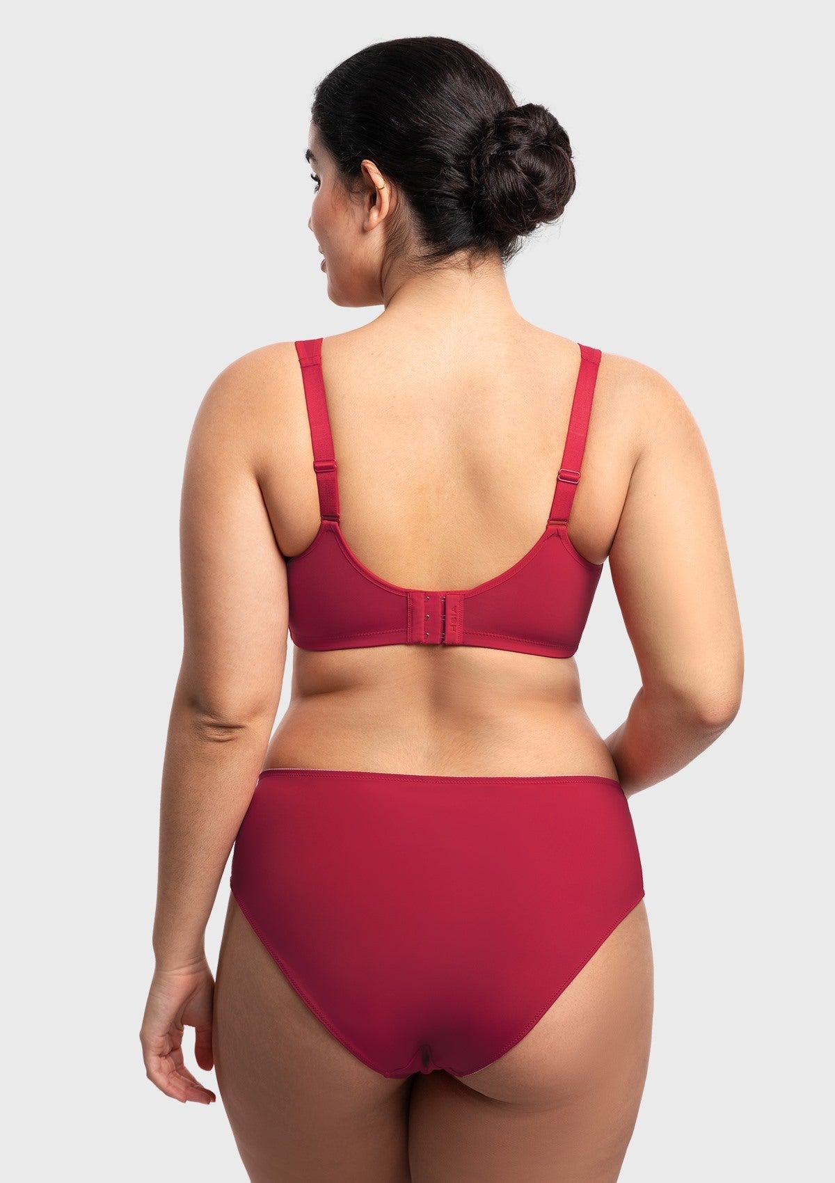 (Cardi B recommends)CoolComfort Smoothing Unlined Minimizer Underwire Bra - HSIA