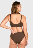 (Cardi B recommends)CoolComfort Smoothing Unlined Underwire Minimizer Bra - HSIA