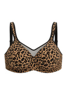 CoolComfort Smoothing Unlined Minimizer Underwire Bra - HSIA