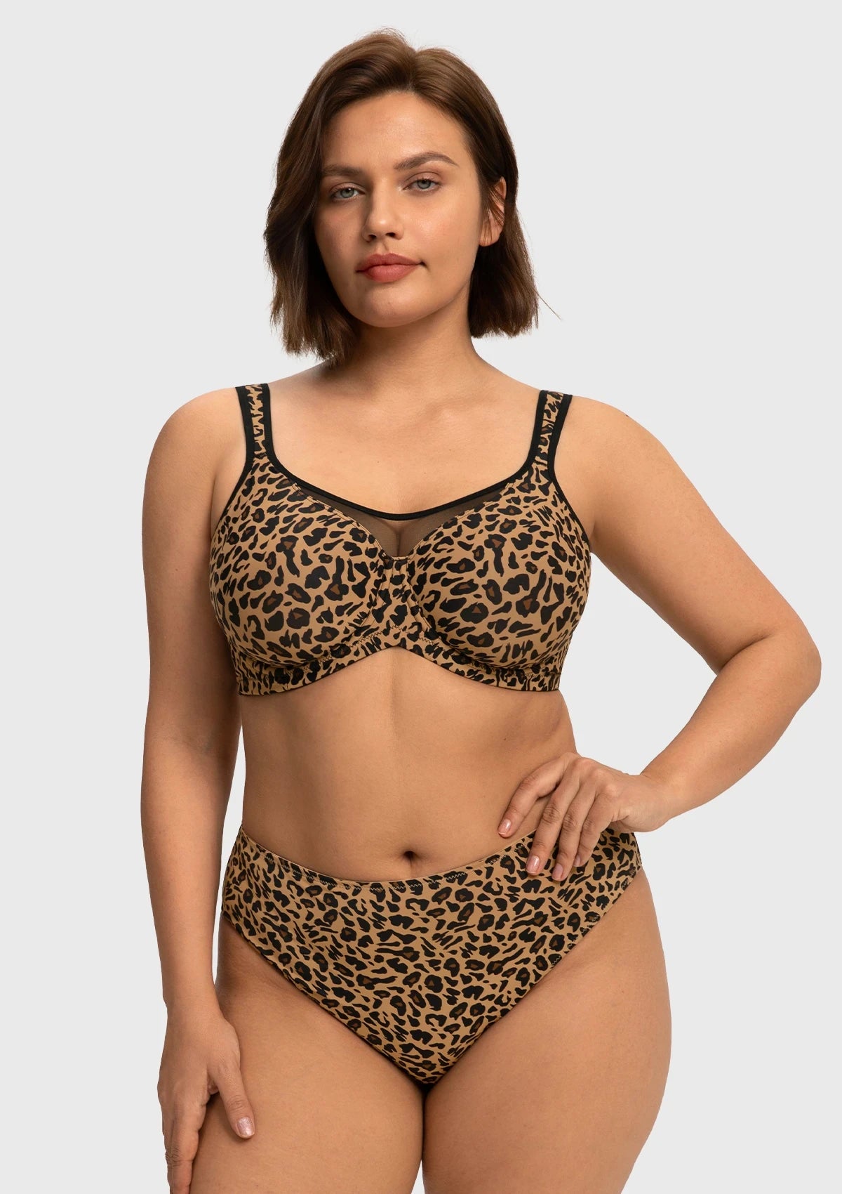 CoolComfort Smoothing Unlined Minimizer Underwire Bra - HSIA