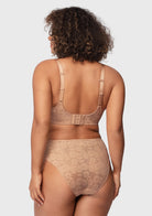 Daisy Smooth Lace Lightly Padded Racerback Underwire T-shirt Bra - HSIA