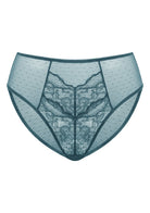 Enchante Lace Balsam Blue Bikini Underwear - HSIA