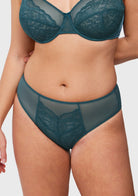 Enchante High-Rise Lace Brief Underwear - HSIA