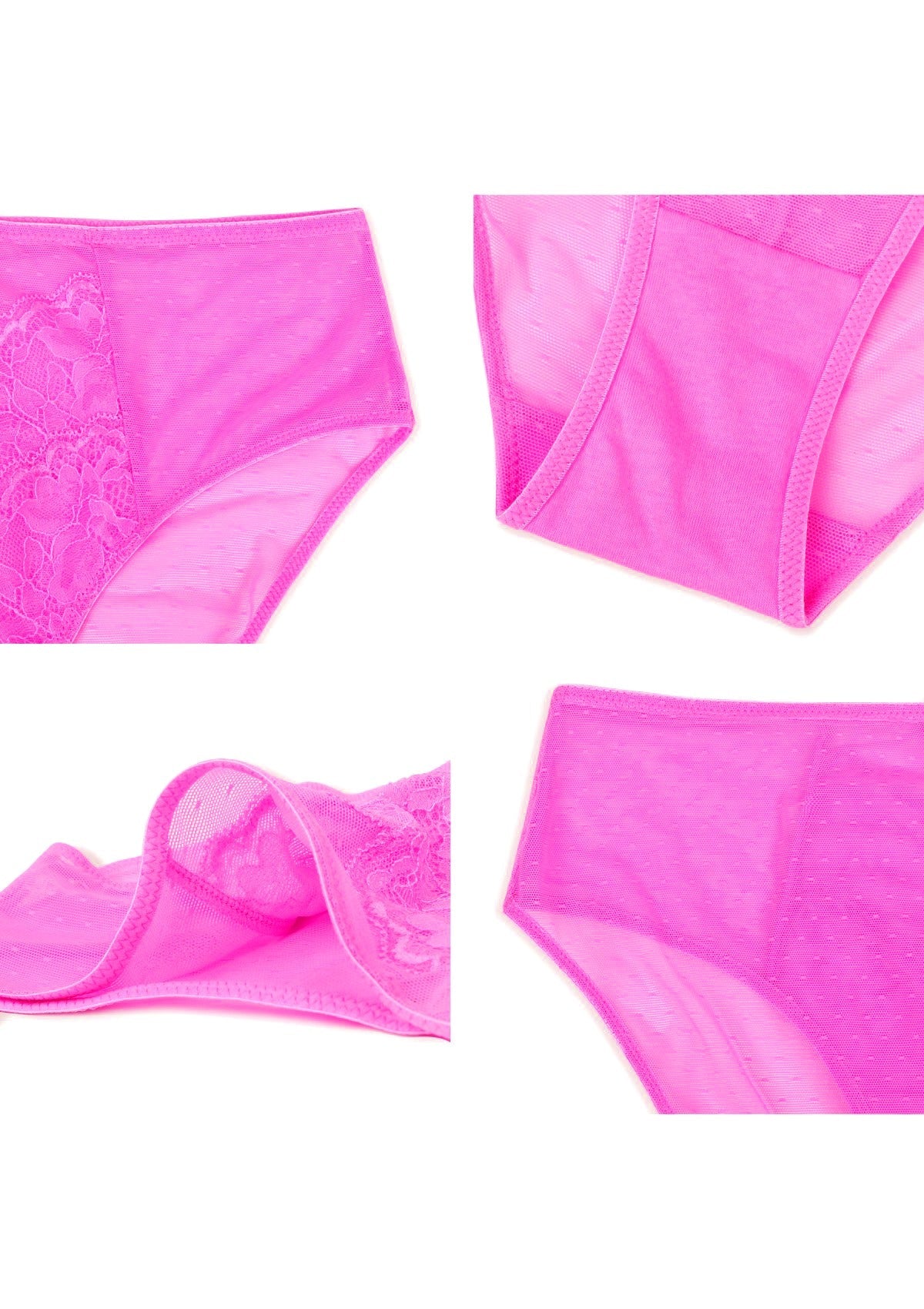 Enchante High-Rise Lace Brief Underwear - HSIA