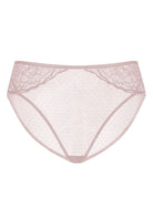 Enchante High-Rise Dark Pink Mesh Brief Underwear - HSIA