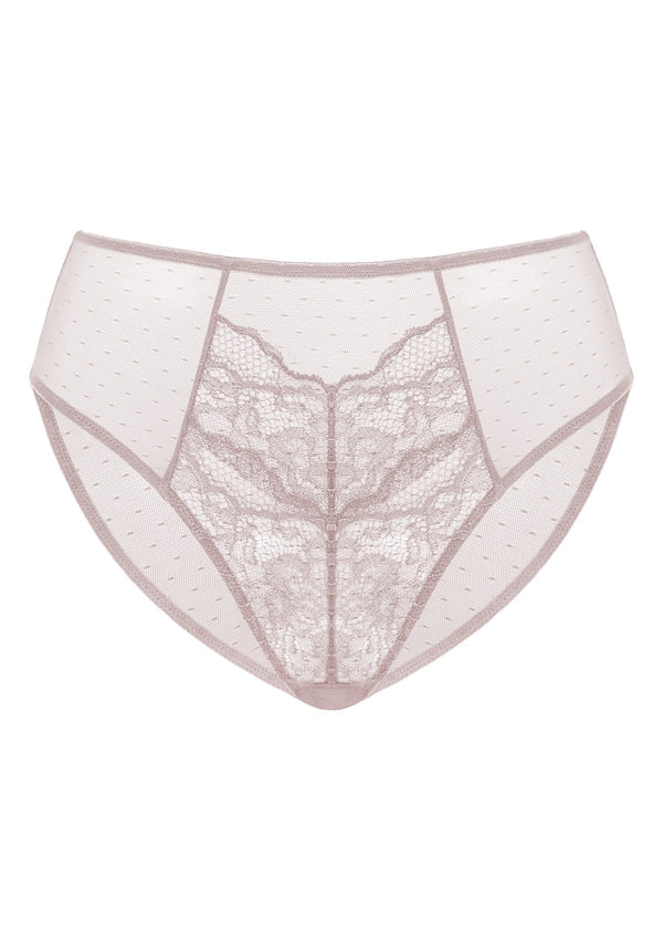 Enchante Dark Pink Lace Bikini Underwear - HSIA