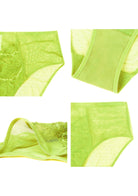 Enchante High-Rise Lace Brief Underwear - HSIA