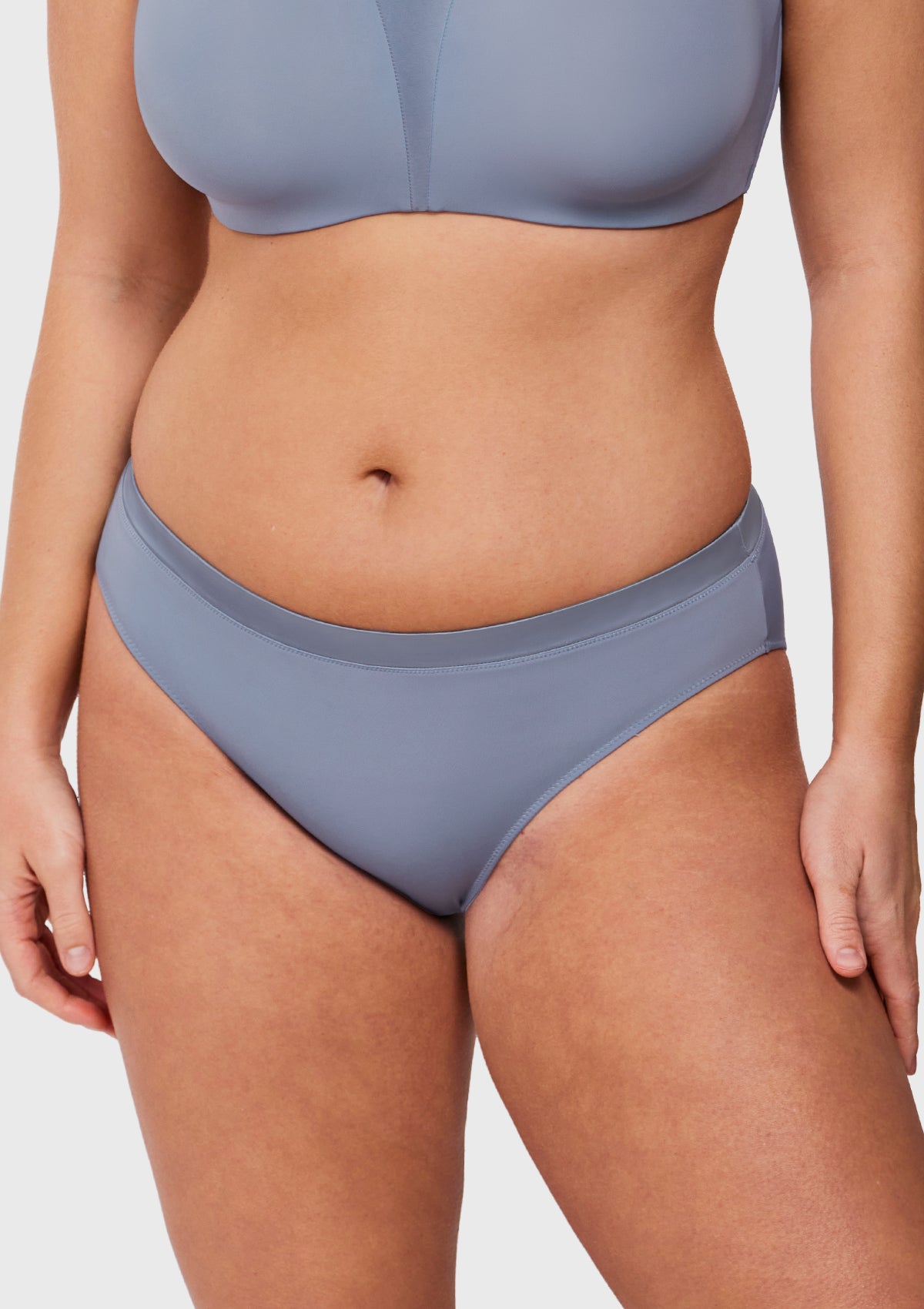 Fiery Mid-Rise Cotton Bikini Underwear - HSIA