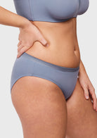 Fiery Mid-Rise Cotton Bikini Underwear - HSIA