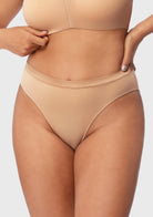 Fiery Mid-Rise Cotton Bikini Underwear - HSIA