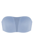 Fiery Unlined Seamless Comfort Underwire Plus Size Bandeau Strapless Bra - HSIA