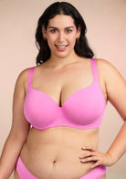 Gemma Smooth Lightly Padded Underwire T-shirt Bra - HSIA