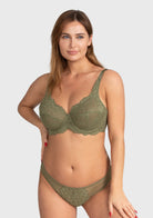 HSIA Black All-Over Floral Lace Bra - HSIA