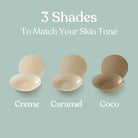 HSIA Breathable Non-Adhesive Reusable Washable Silicone Nipple Pasties Breasts Covers - HSIA