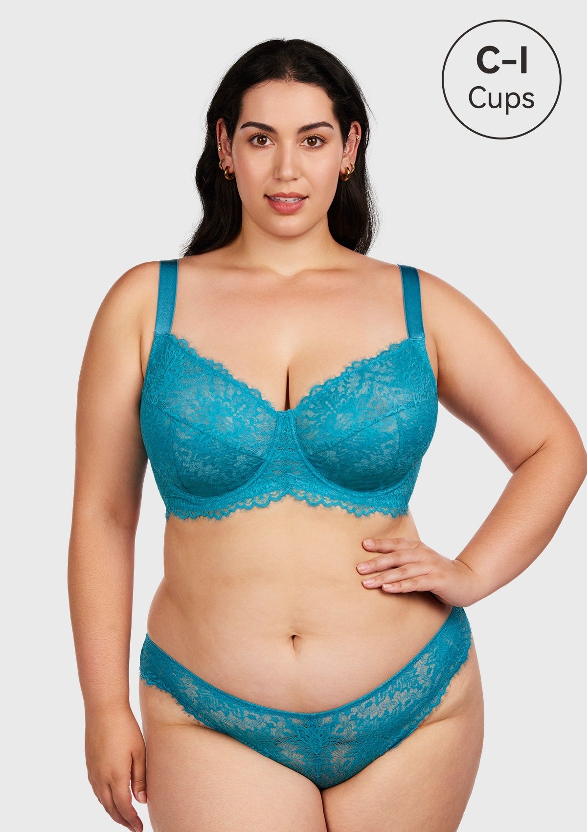 HSIA Black Sunflower Underwire Lace Bra - HSIA
