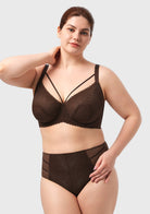 HSIA Penumbra Floralette Unlined Strappy Lace Uderwire Bra - HSIA