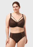 HSIA Penumbra Floralette Unlined Strappy Lace Uderwire Bra - HSIA