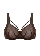 HSIA Penumbra Floralette Unlined Strappy Lace Uderwire Bra - HSIA