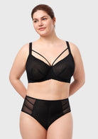 HSIA Penumbra Floralette Unlined Strappy Lace Uderwire Bra - HSIA