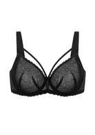 HSIA Penumbra Floralette Unlined Strappy Lace Uderwire Bra - HSIA