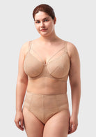 HSIA Penumbra Floralette Unlined Strappy Lace Uderwire Bra - HSIA