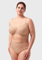 HSIA Penumbra Floralette Unlined Strappy Lace Uderwire Bra - HSIA