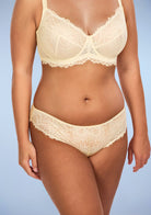 HSIA Sunflower Exquisite Champagne Lace Bikini Underwear - HSIA