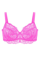 HSIA Black Sunflower Underwire Lace Bra - HSIA