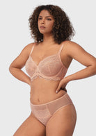 HSIA Black Sunflower Underwire Lace Bra - HSIA