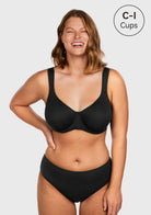 (Cardi B recommends)Joan Ultimate Soft T-shirt Unlined Minimizer Bra - HSIA