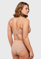 (Cardi B recommends)Joan Ultimate Soft T-shirt Unlined Underwire Minimizer Bra - HSIA