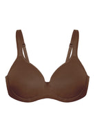 (Cardi B recommends)Joan Ultimate Soft T-shirt Unlined Underwire Minimizer Bra - HSIA