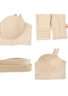 Margaret Seamless Molded Convertible Multiway Strapless Bra - HSIA