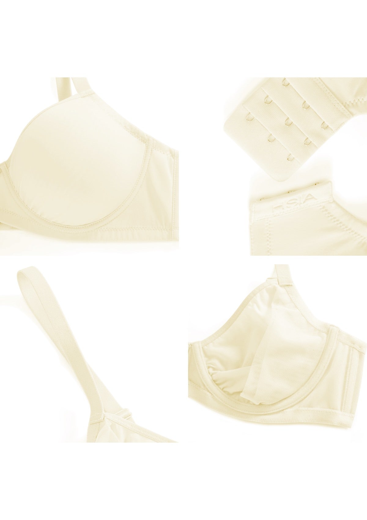 Marquita Ultimate Comfort Unlined Mesh Underwire Bra - HSIA
