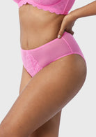 Mermaid High-Rise Lace Brief Underwear - HSIA